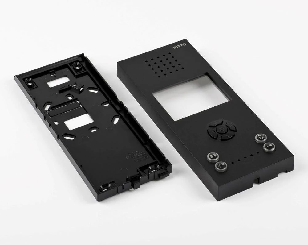 Ritto by Schneider RGE1275040 Video-portafon Ritto RGE1275040 Gornja i donja ljuska Crna slika