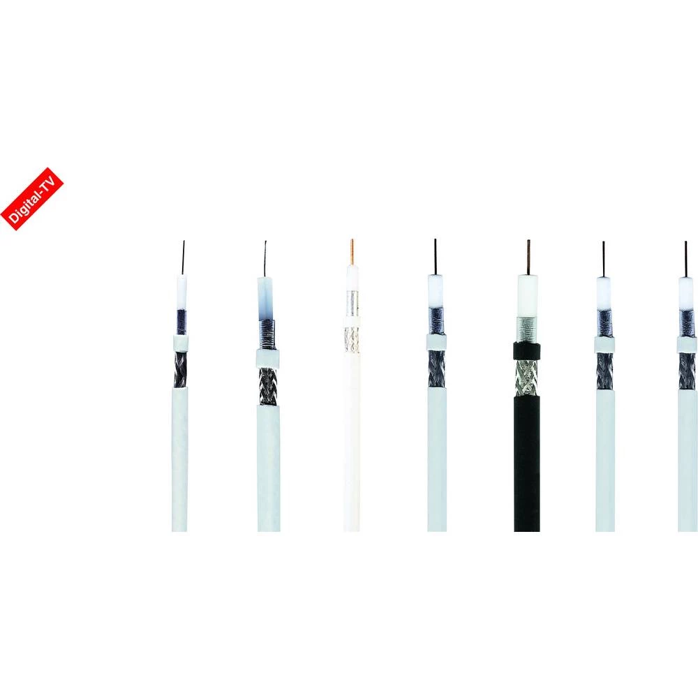 Helukabel 40017 koaksialni kabel Vanjski promjer: 6.90 mm  75 Ω  crna 100 m slika