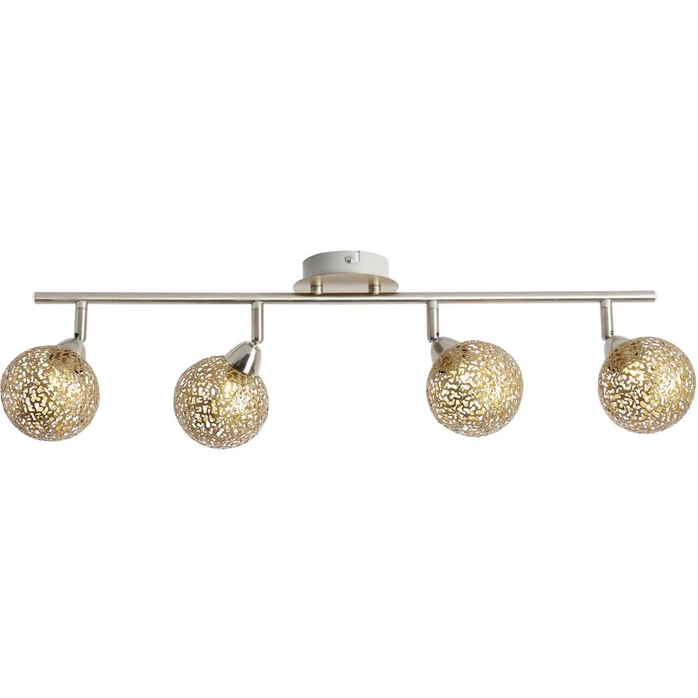 Stropni reflektor LED G9 160 W Brilliant Chane 72831/16 Nikal, Zlatna slika