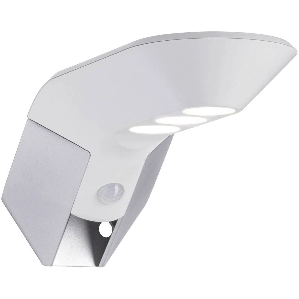 Paulmann Soley 94251 Vanjska solarna zidna lampa s detektorom pokreta 1.22 W Toplo-bijela Bijela slika