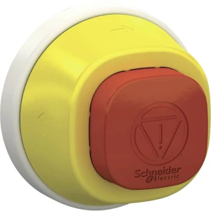 Schneider Electric ZB5AS84W00 gumb stop/isključeno u sili ponovno postavljiv, zaključan (Ø) 22 mm  crvena 1 St. slika