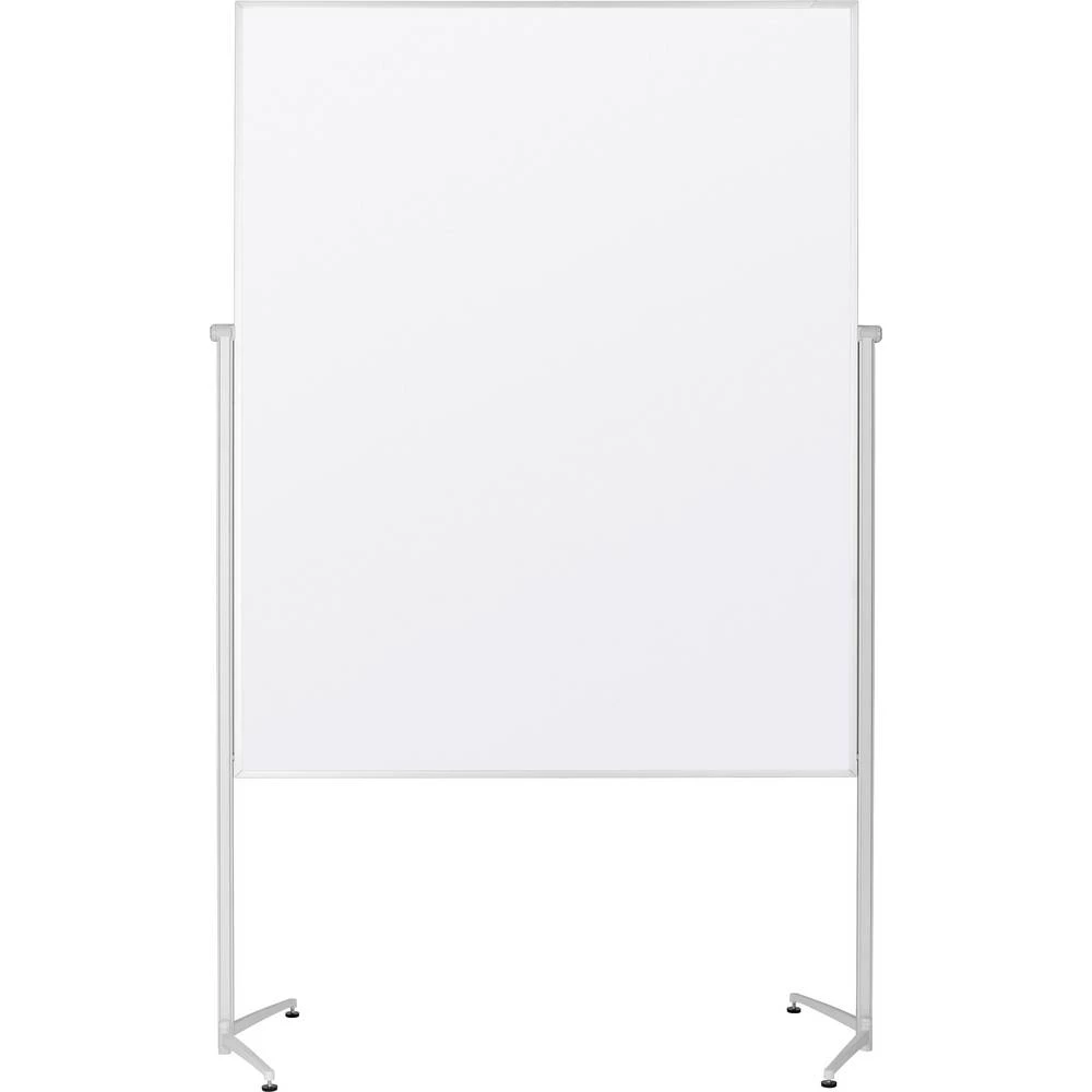 Magnetoplan ploča za prezentacije Evolution plus (Š x V) 120 cm x 150 cm karton u boji bijela prilagodljiva po visini, p slika