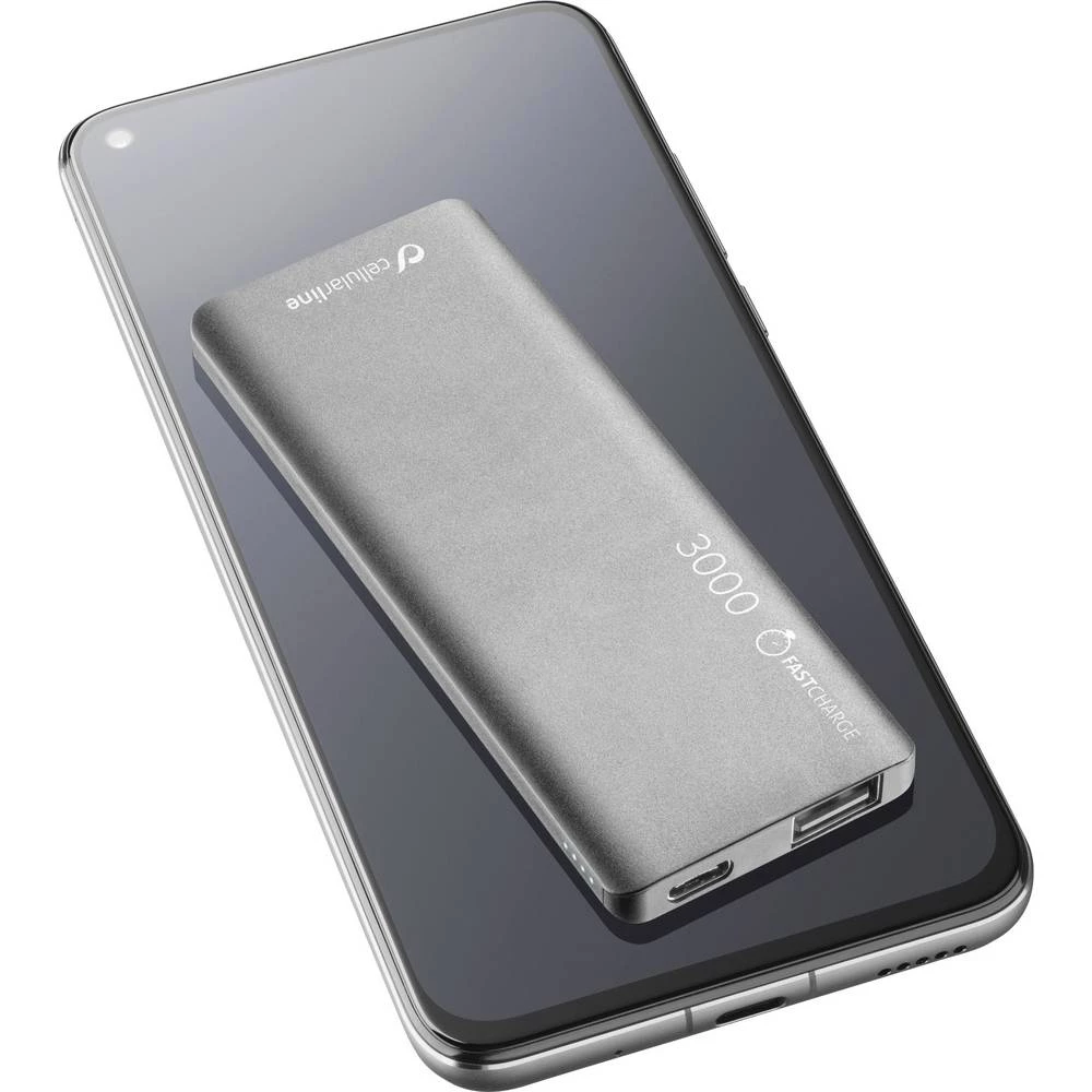 Cellularline  powerbank (rezervna baterija) lipo 3000 mAh FREEPSLIM3000K slika