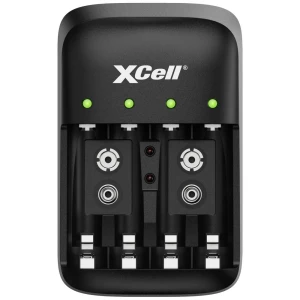 XCell BC-X500 punjač okruglih stanica nikalj-metal-hidridni 9 V block, micro (AAA), mignon (AA) slika