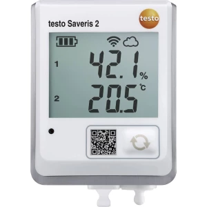 Višenamjenski zapisivač podataka testo Saveris 2-H2 mjerenje temperature, vlage -30 do 70 °C 0 do 100 % rF kalibrirano prema tvo slika
