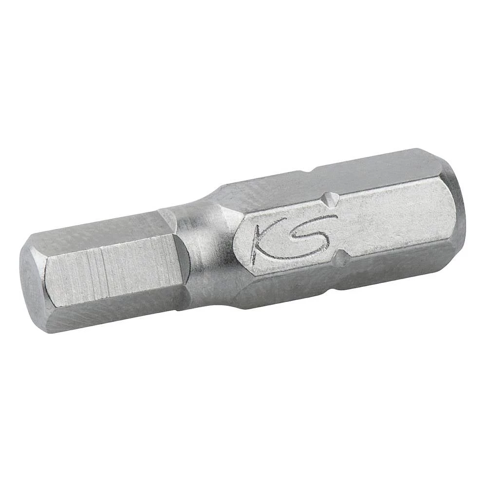 KS Tools 911.5131 šestrubni bit specijalni čelik poniklovani C 8 kom. slika
