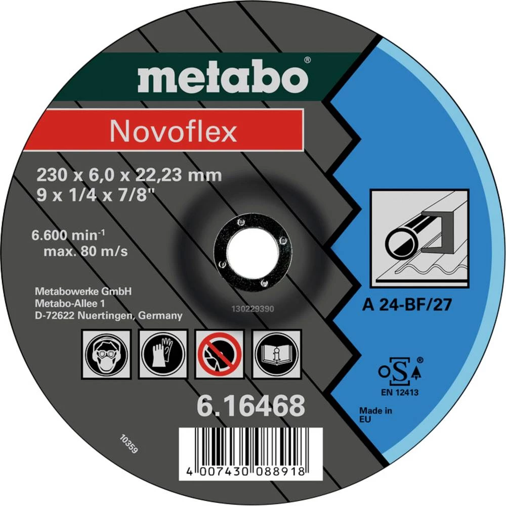 Metabo 616460000 ploča za grubu obradu s glavom Promjer bušotine 22.23 mm 25 kom. slika