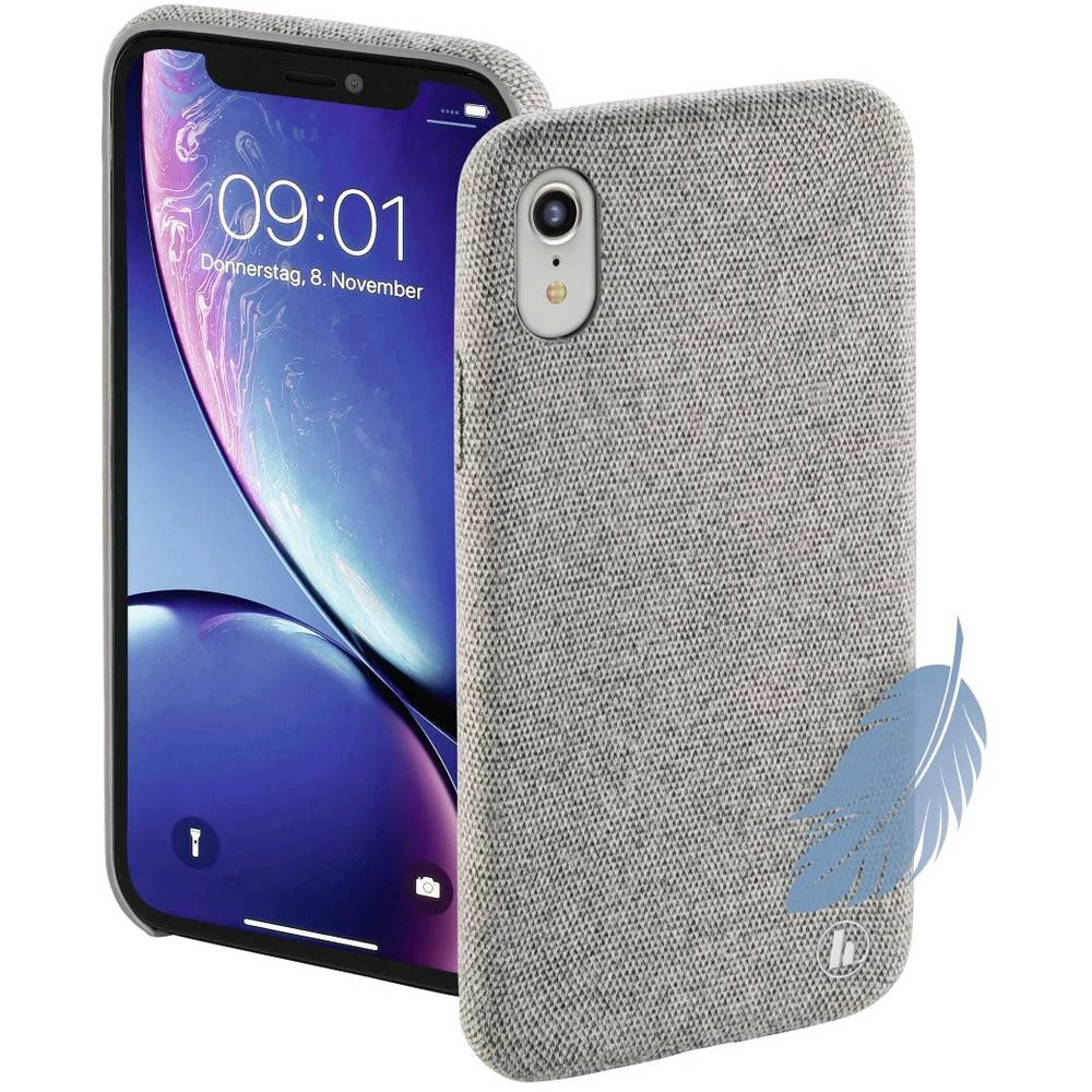 Hama Cozy Stražnji poklopac za mobilni telefon Pogodno za: Apple iPhone XR Svijetlosiva slika