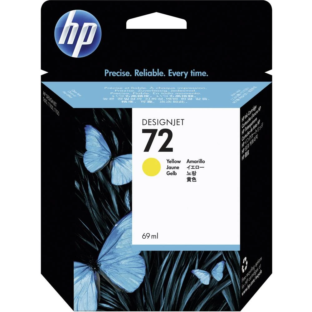 HP Tinta 72 Original Žut C9400A 69 ml slika