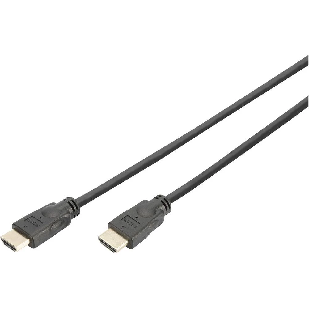 Digitus HDMI priključni kabel 2.00 m DK-330123-020-S audio povratni kanal (arc), sa zaštitom, podržava HDMI, high speed slika