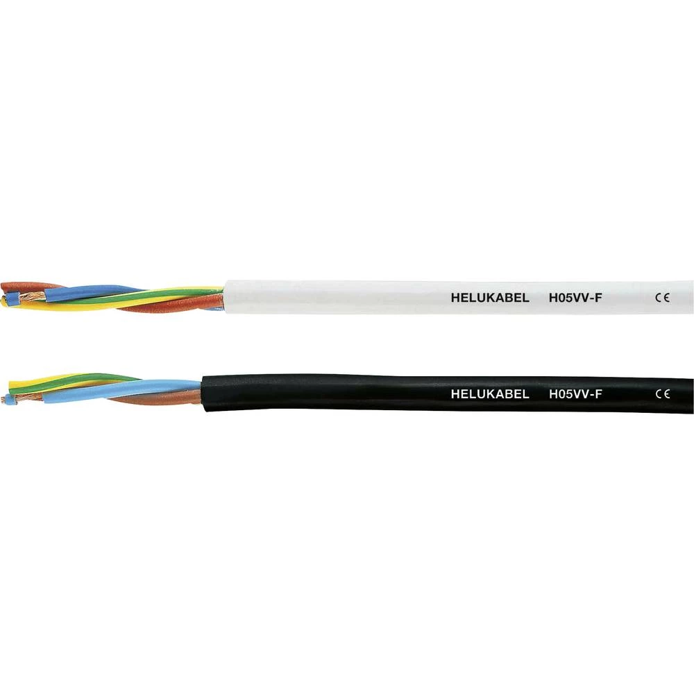 Helukabel H05VV-F kontrolni vod 3 G 2.50 mm² crna 29478-1000 1000 m slika