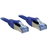 LINDY 47156 RJ45 mrežni kabel, Patch kabel cat 6a S/FTP 30.00 m plava boja sa zaštitom za nosić 1 St.