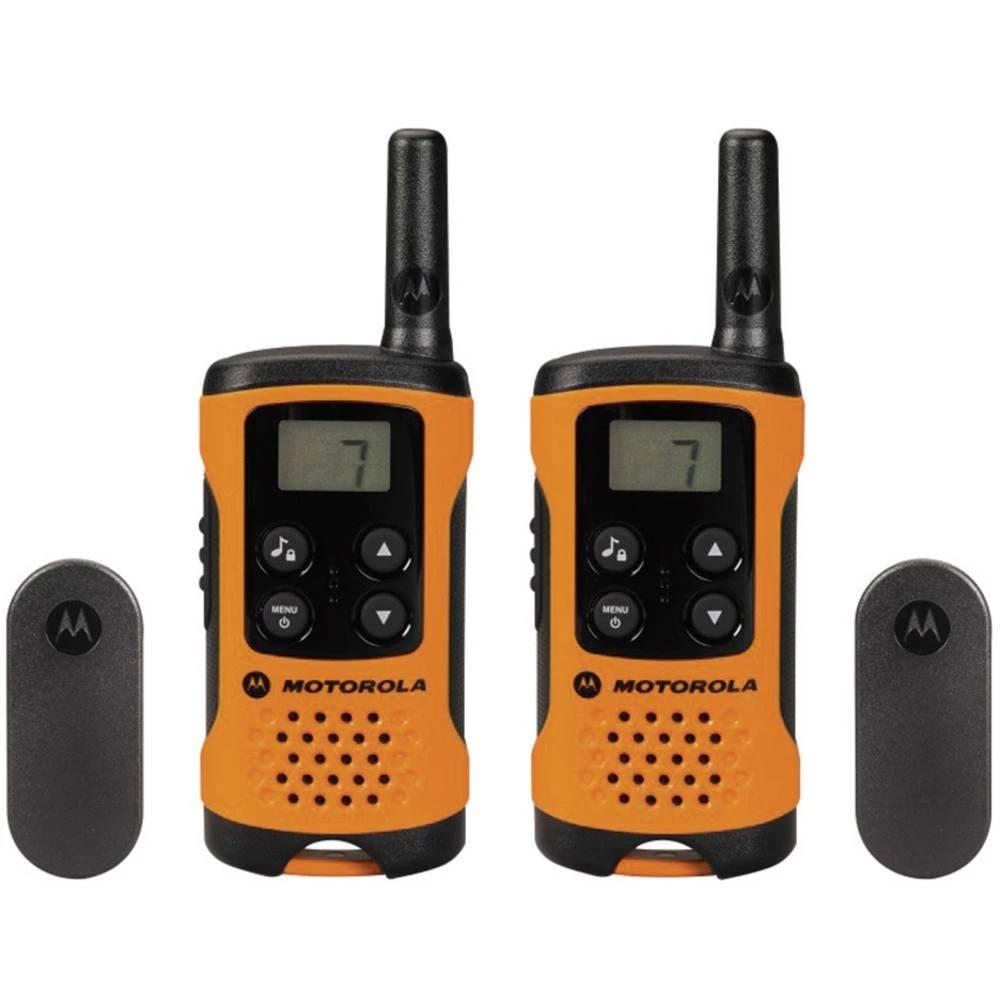 Motorola 188036 PMR T41-PMR radijska stanica, narančasta, 2-djelni komplet slika