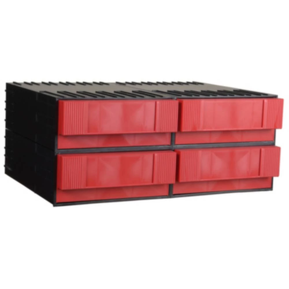 Ormarić s ladicama (Š x V x d) 482 x 202 x 345 mm Crvena 1658054 1 ST slika