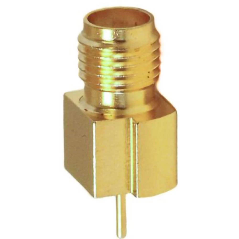 Mueller Electric BU-1420721881 adapterski utikač SMA-utičnica - tiskana pločica ravan mjedena slika