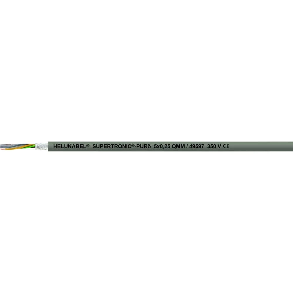 Helukabel 49610-1000 vod za vučni lanac S-TRONIC-PURö 10 x 0.34 mm² siva 1000 m slika