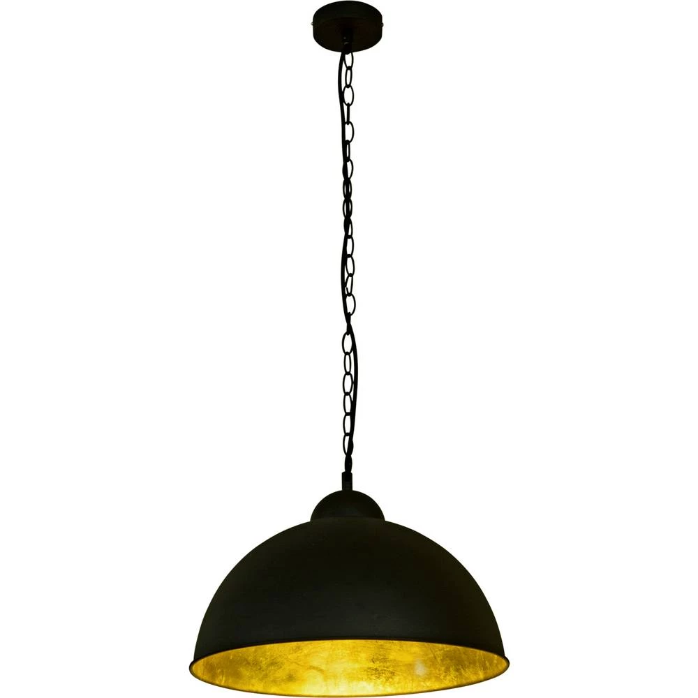 Heitronic CARACAS 27021 viseća svjetiljka E27 crna/zlatna slika