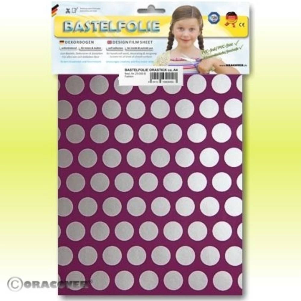 Ljepljiva folija Oracover Orastick Fun 1 45-054-091-B (D x Š) 300 mm x 208 mm Ljubičasta/srebrna slika