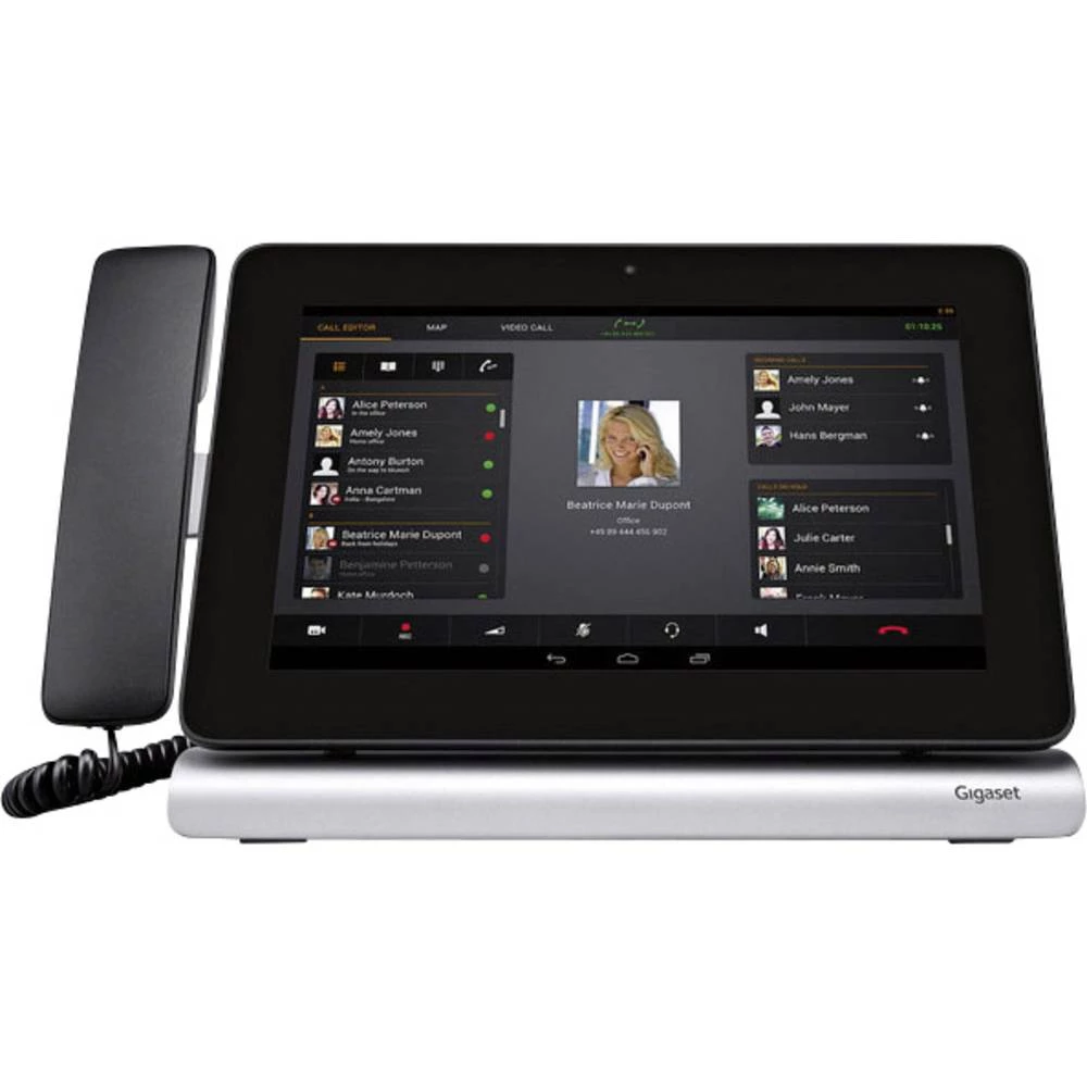 Telefon s kabelom, VoIP Gigaset Pro Maxwell 10S Priključak za slušalice, Handsfree, Zaslon osjetljiv na dodir, Bluetooth Dodirni slika