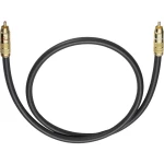 Oehlbach Cinch Audio Priključni kabel [1x Muški cinch konektor - 1x Muški cinch konektor] 5 m Antracitna boja pozlaćeni kontakti
