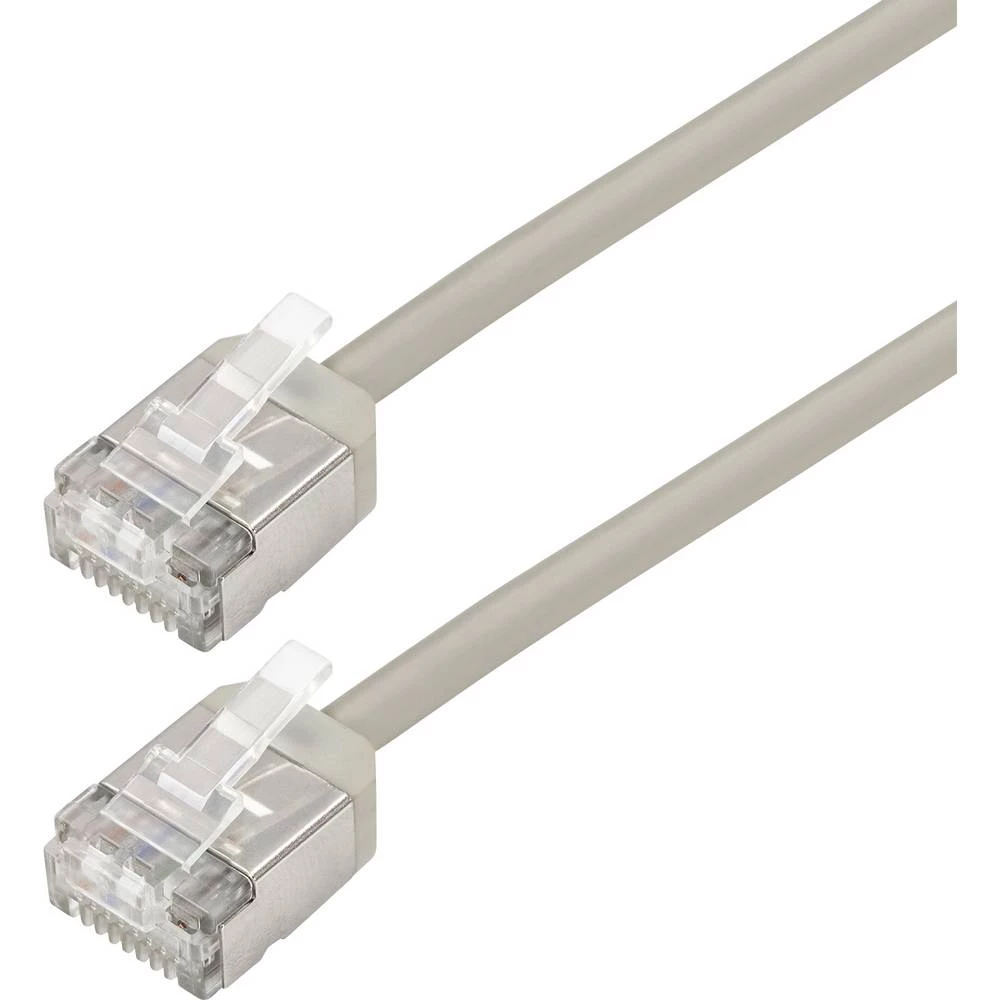 Maxtrack TI54-2L RJ45 mrežni kabel, Patch kabel CAT 8.1 U/FTP 2 m fleksibilan 1 kom. slika