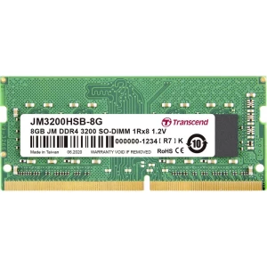 Transcend memorijski modul prijenosnog računala JetRam JM3200HSB-8G 8 GB 1 x 8 GB DDR4-RAM 3200 MHz slika