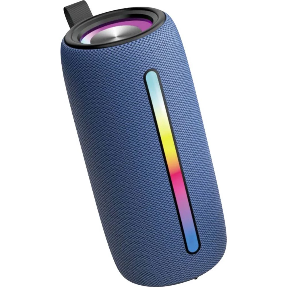 Denver BTL-360BU Bluetooth zvučnik AUX, funkcija govora slobodnih ruku, prijenosni, USB plava boja slika