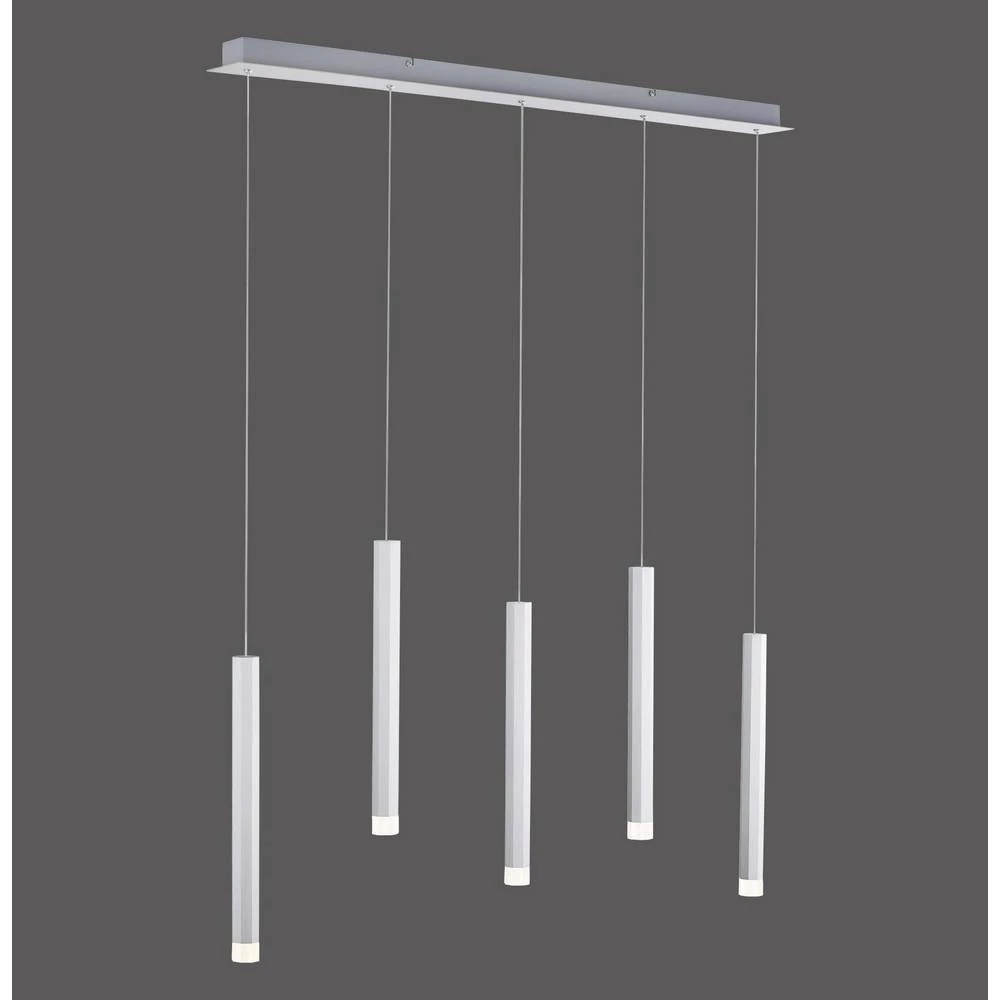 LeuchtenDirekt  15205-95 LED viseća svjetiljka LED   4.80 W aluminij boja slika