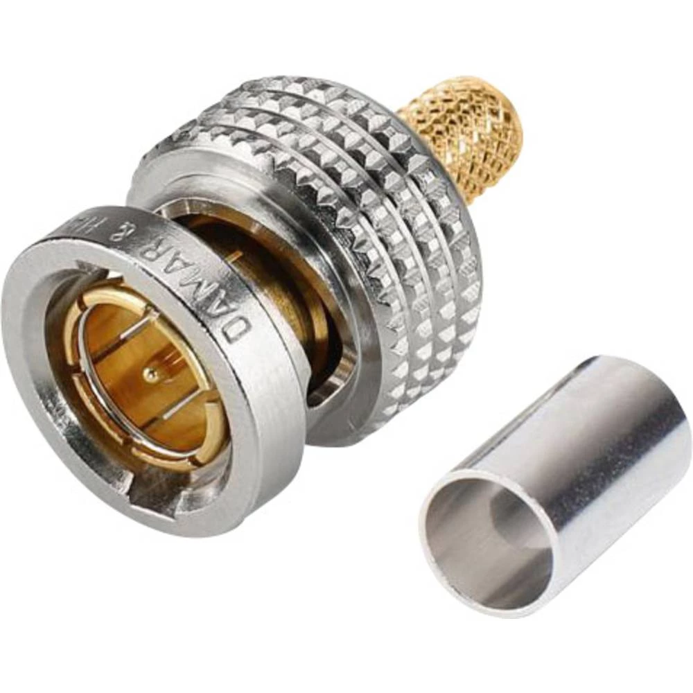 BNC konektor Ravni muški konektor 75 Ohm Damar & Hagen 1 ST slika