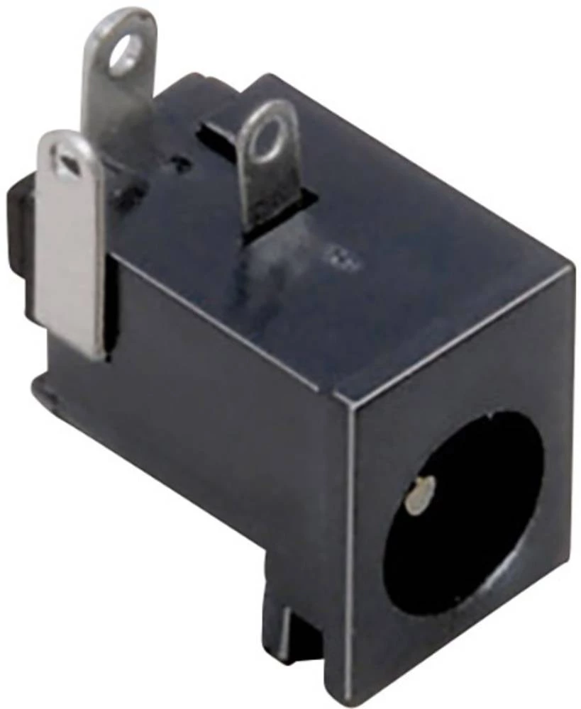 Niskonaponski utični konektor Ženski konektor, horizontalna ugradnja 6.3 mm 2.5 mm TRU COMPONENTS 1 ST slika