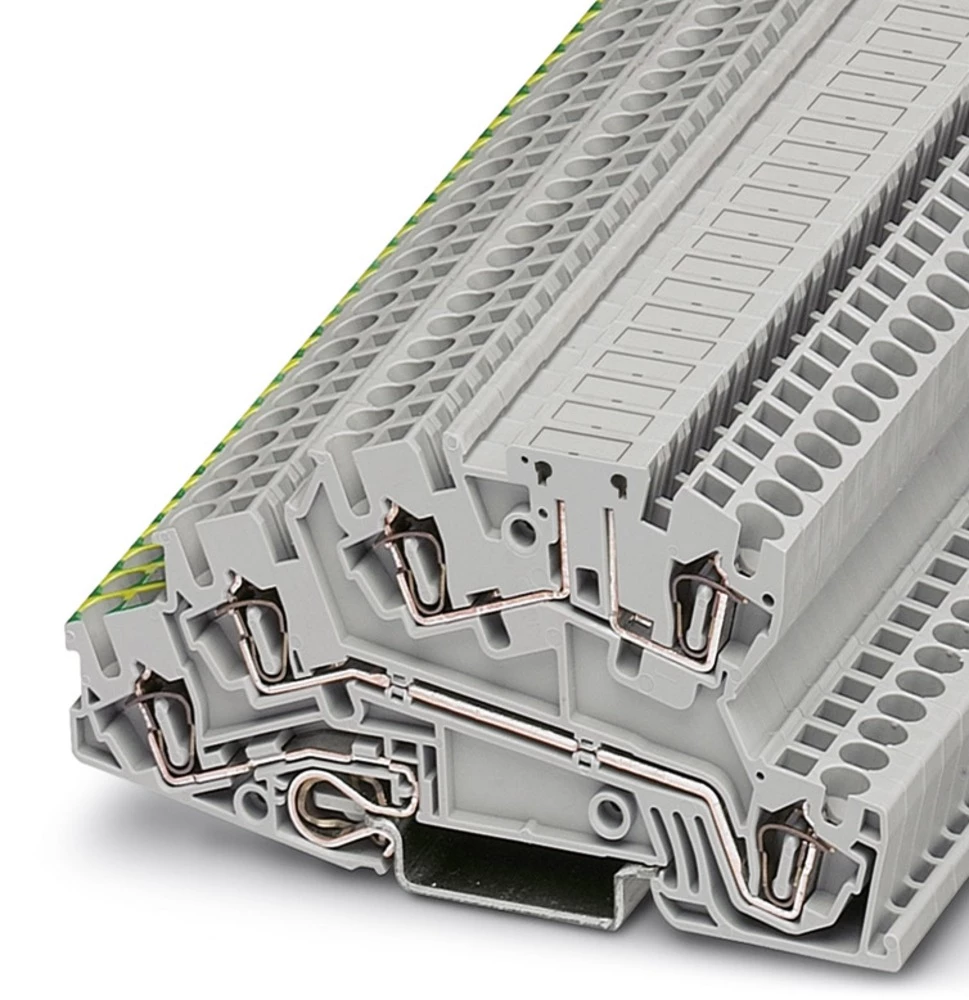 Instalacijska etažna stezaljka STI 2,5-PE/L/LB sive boje Phoenix Contact 50 kom. slika