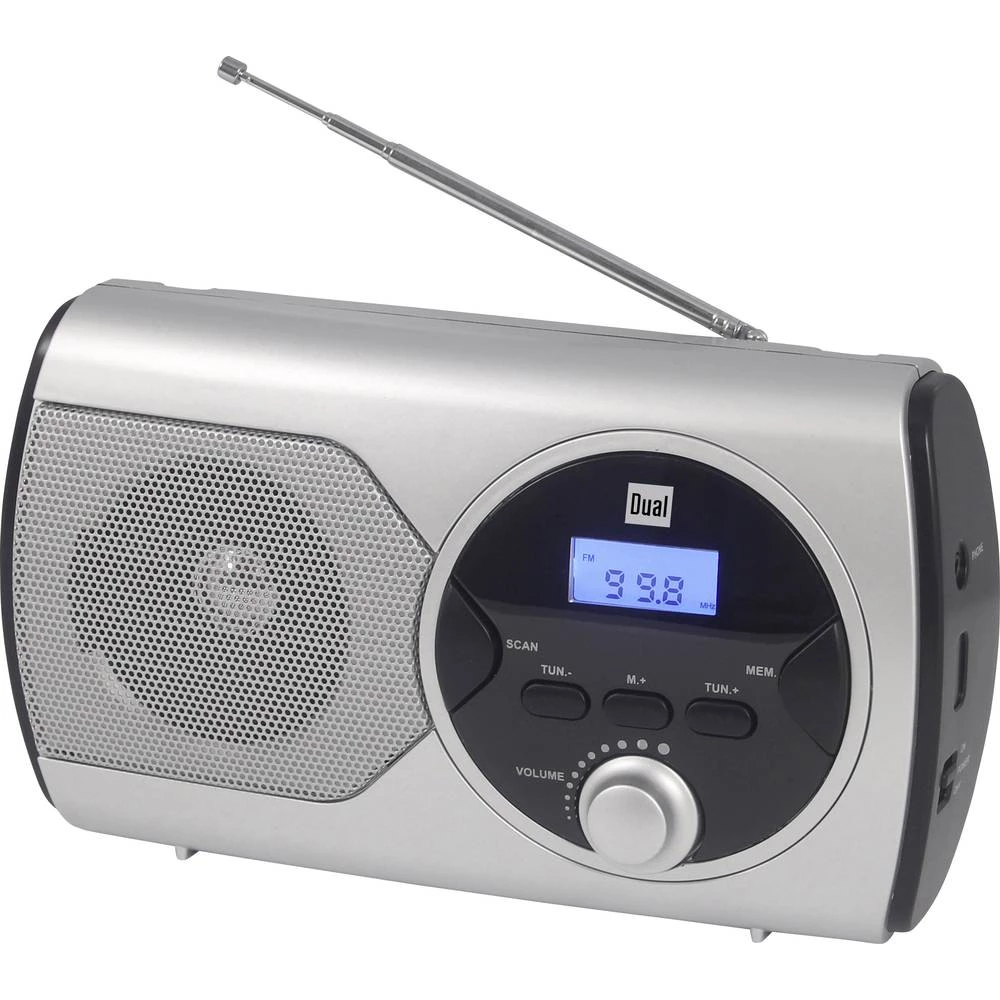 UKW Džepni radio Dual P 10 UKW Srebrna slika