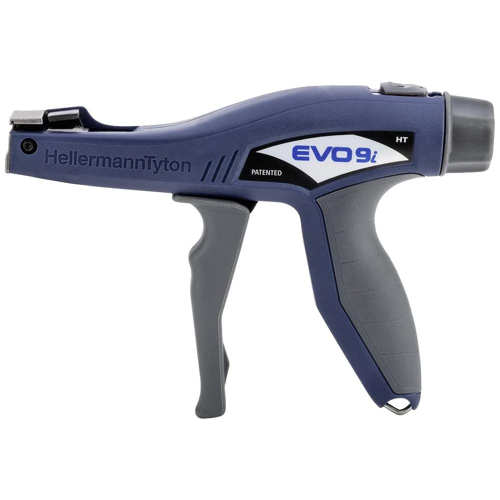 HellermannTyton EVO9i-MET/PL-BU Kliješta za kabelske vezice EVO9i plavo-siva boja slika