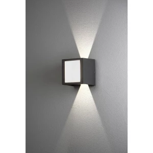Konstsmide Vanjska zidna svjetiljka 7946-370 Antracitna boja LED fiksno ugrađena slika