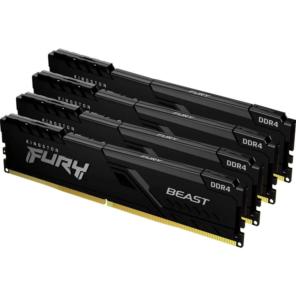 Kingston komplet radne memorije za računalo FURY Zvijer KF436C18BBK4/128 128 GB 4 x 32 GB DDR4-RAM 3600 MHz CL18 slika