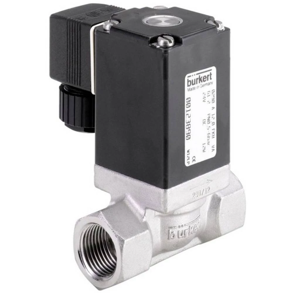 Bürkert membranski ventil 281001 290 230 V g 1/2 Nazivna širina 12 mm prinudno upravljanje 1 St. slika