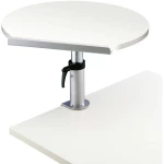 Maul stolni pult srebrna 9301102 Boja stolne ploče: bijela podesiva visina, sa stolnom stezaljkom maks. visina: 43 cm