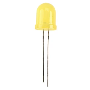 Kingbright  LED ožičen  žuta okrugli 10 mm 50 mcd 30 ° 30 mA 2.1 V slika