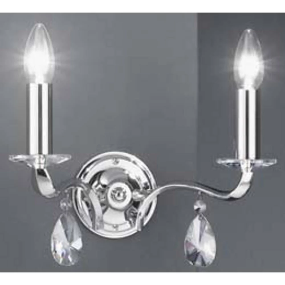 Brumberg 800622 800622 zidna svjetiljka E14 40 W žarulja krom boja slika