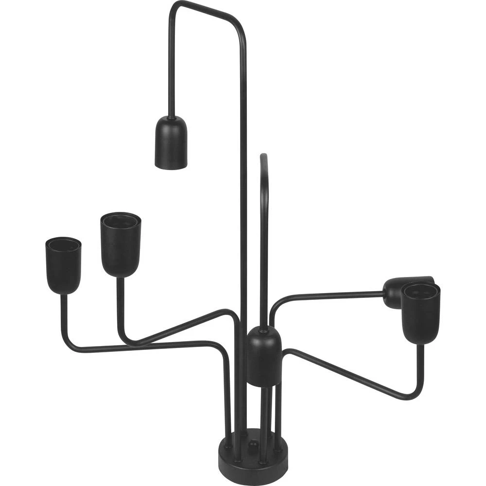 Stropna svjetiljka LED E27 240 W LEDVANCE Vintage Edition 1906 Pipe Angled 4058075217041 Crna (mat) slika