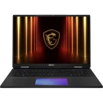 MSI Gaming notebook Titan 18 HX AI A2XWIG-073, RTX™ 5080 45.7 cm (18 palac) UHD+Intel® Core™ Ultra 9285HX64 GB RAM2 TB S