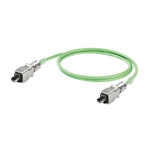 RJ45 mrežni priključni kabel Weidmüller CAT 5, Weidmüller CAT 5e SF/UTP 7.5 m otporan na plamen, sa zaštitom za pričvrsni nosić