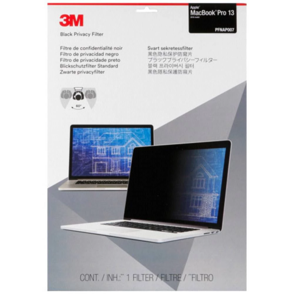 3M PFNAP007 Folija za zaštitu zaslona 33 cm (13 ") Format slike: 16:10 7100115681 Pogodno za model: Apple MacBook Pro 13 cola (L slika