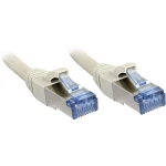 LINDY 47134 RJ45 mrežni kabel, Patch kabel cat 6a S/FTP 2.00 m siva sa zaštitom za nosić 1 St.