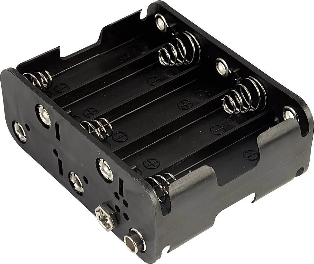 Baterije - držač 10x Mignon (AA) Snap priključak TRU COMPONENTS 310-1B slika