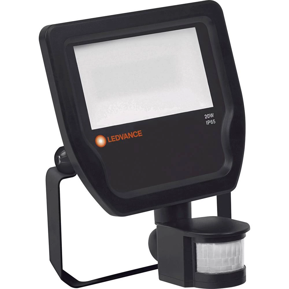 LED vanjski Spotlight s detektor pokreta 20 W Neutralno-bijela LEDVANCE 4058075143555 Crna slika