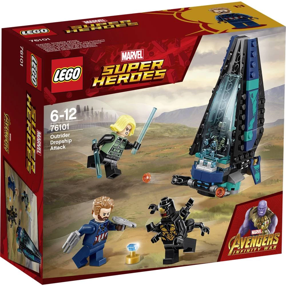 LEGO&reg; MARVEL SUPER HEROES 76101 Napadni napadač Outrider slika
