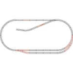 H0 Roco geoline (s podlogom) 61102 dodatni set 1 Set