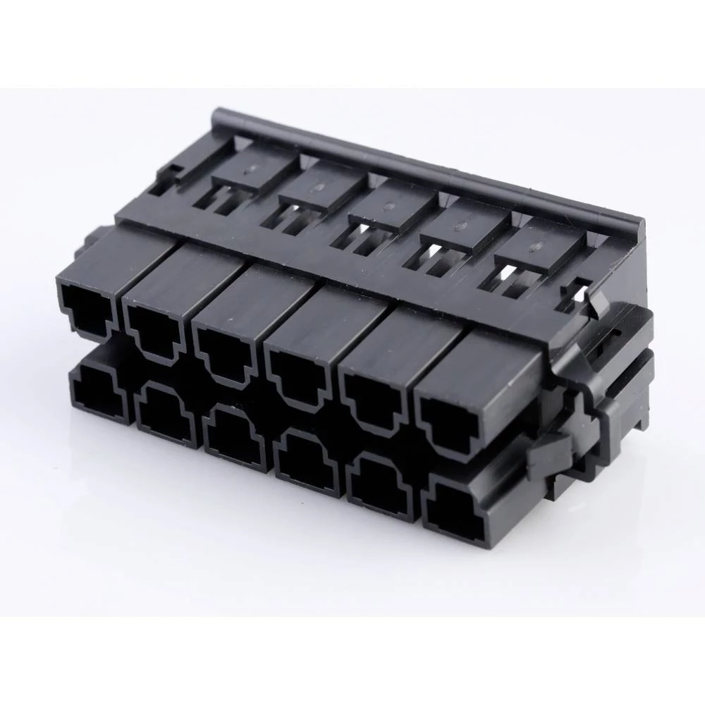 Molex kućište kabelske utičnice Ukupan broj polova 12 Raster: 10.00 mm 439141104 1 St. Bulk slika