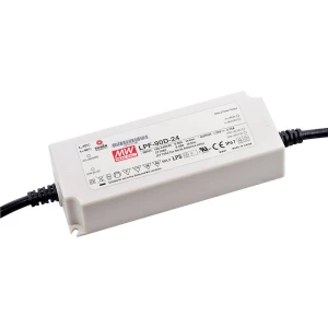 LED poganjač, konstantna struja Mean Well LPF-90D-30 90 W (maks.) 3 A 18 - 30 V/DC PFC-krug, zaštita od preopterećenja, mogućnos slika
